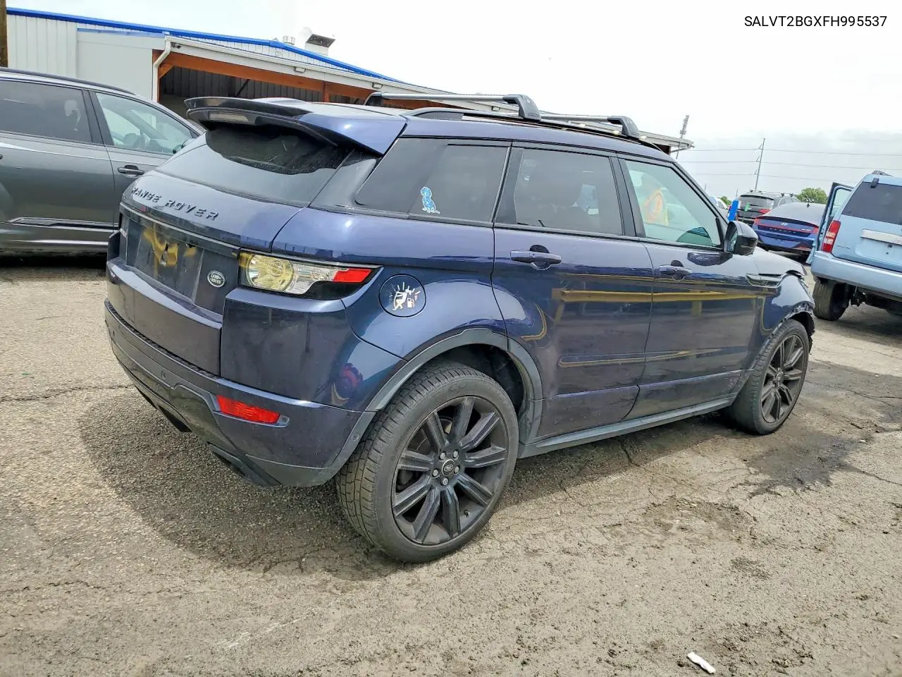 2015 Land Rover Range Rover Evoque Dynamic Premium VIN: SALVT2BGXFH995537 Lot: 55654346