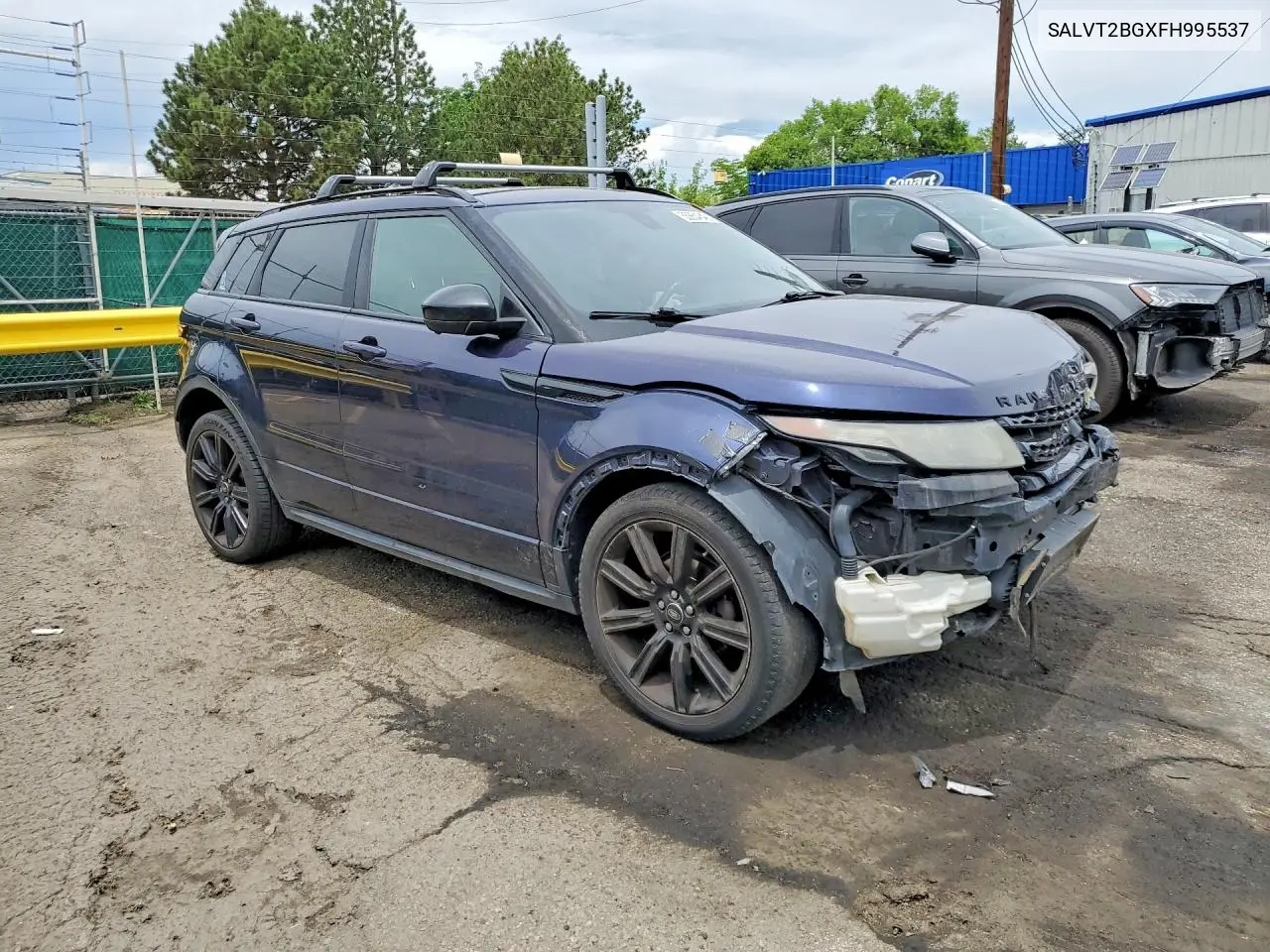 2015 Land Rover Range Rover Evoque Dynamic Premium VIN: SALVT2BGXFH995537 Lot: 55654346