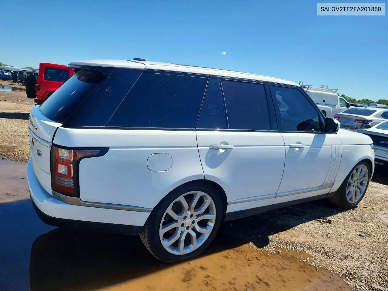 2015 Land Rover Range Rover Autobiography VIN: SALGV2TF2FA201860 Lot: 56654046