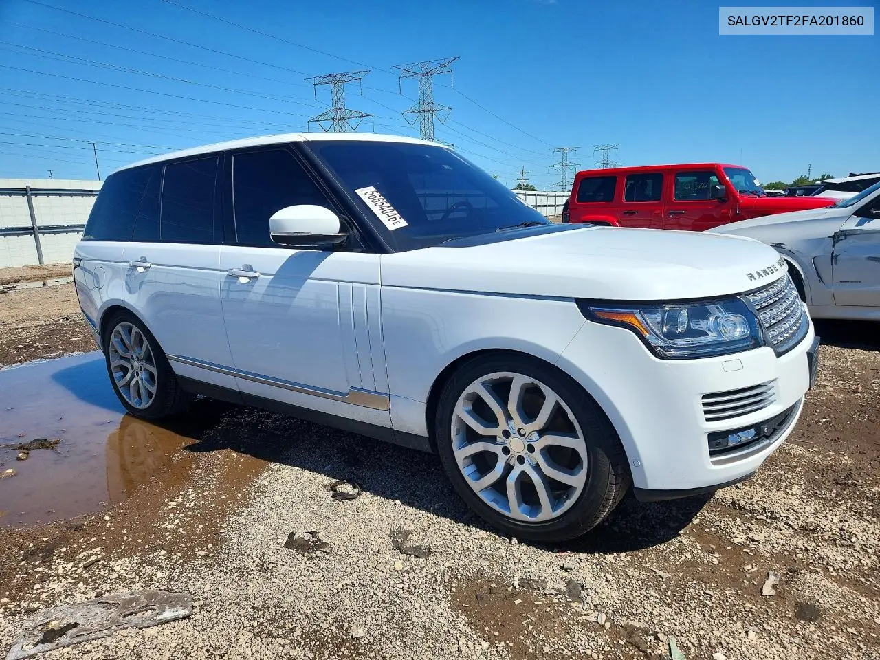 2015 Land Rover Range Rover Autobiography VIN: SALGV2TF2FA201860 Lot: 56654046