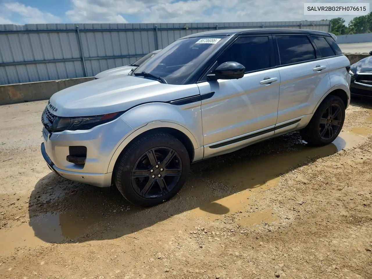 2015 Land Rover Range Rover Evoque Pure Premium VIN: SALVR2BG2FH076615 Lot: 56736086