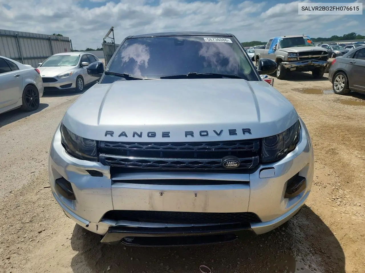 2015 Land Rover Range Rover Evoque Pure Premium VIN: SALVR2BG2FH076615 Lot: 56736086