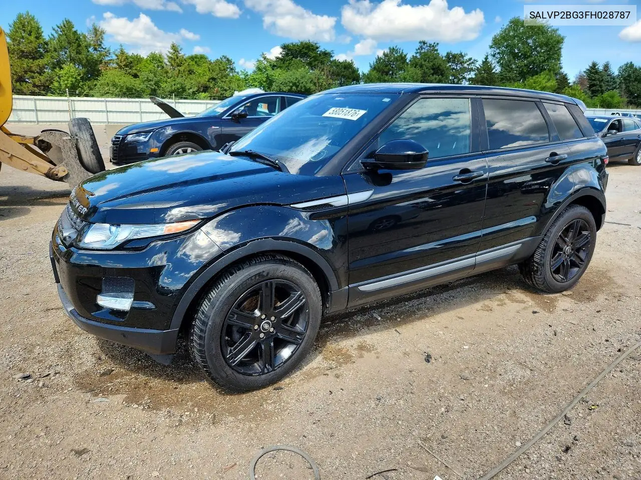 2015 Land Rover Range Rover Evoque Pure Plus VIN: SALVP2BG3FH028787 Lot: 58051876