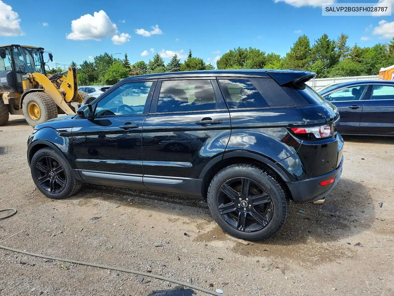 2015 Land Rover Range Rover Evoque Pure Plus VIN: SALVP2BG3FH028787 Lot: 58051876