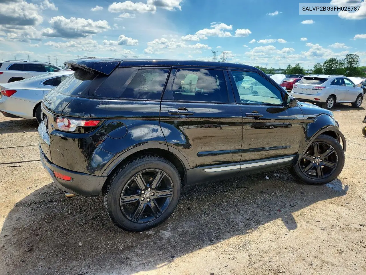 2015 Land Rover Range Rover Evoque Pure Plus VIN: SALVP2BG3FH028787 Lot: 58051876
