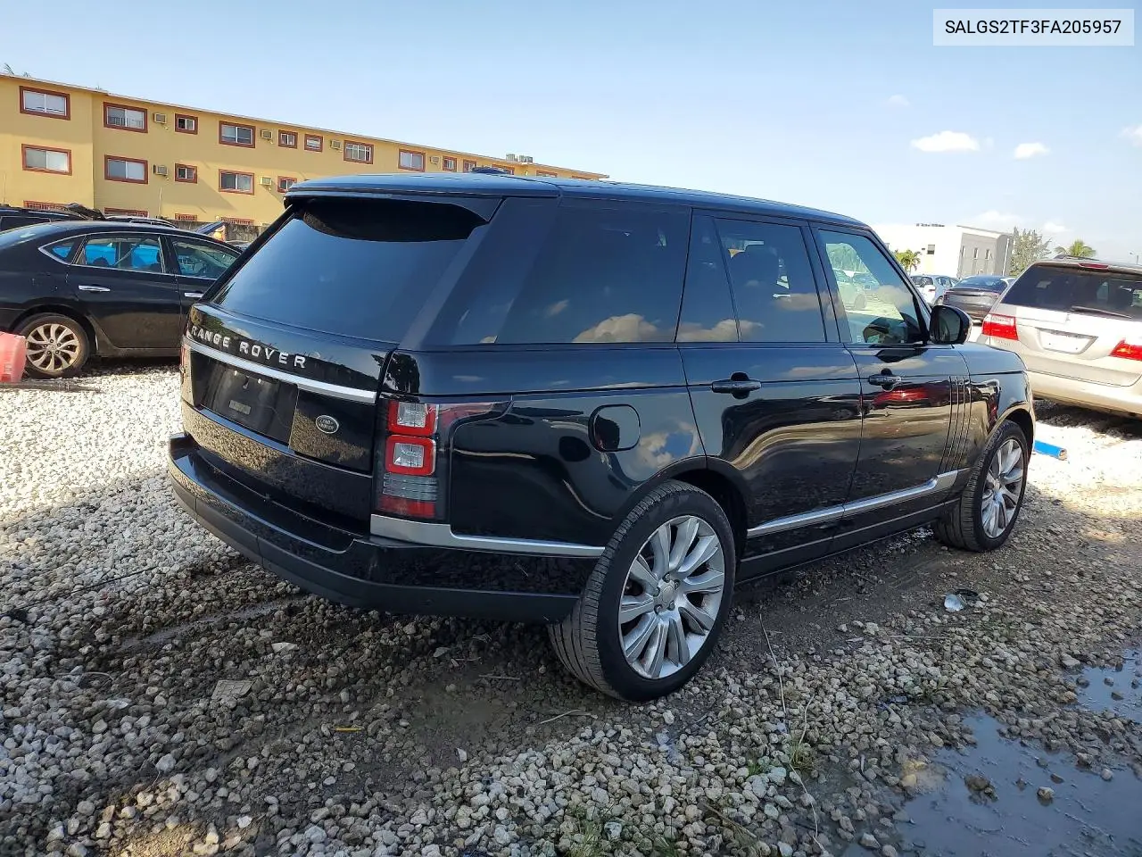 2015 Land Rover Range Rover Supercharged VIN: SALGS2TF3FA205957 Lot: 58280396