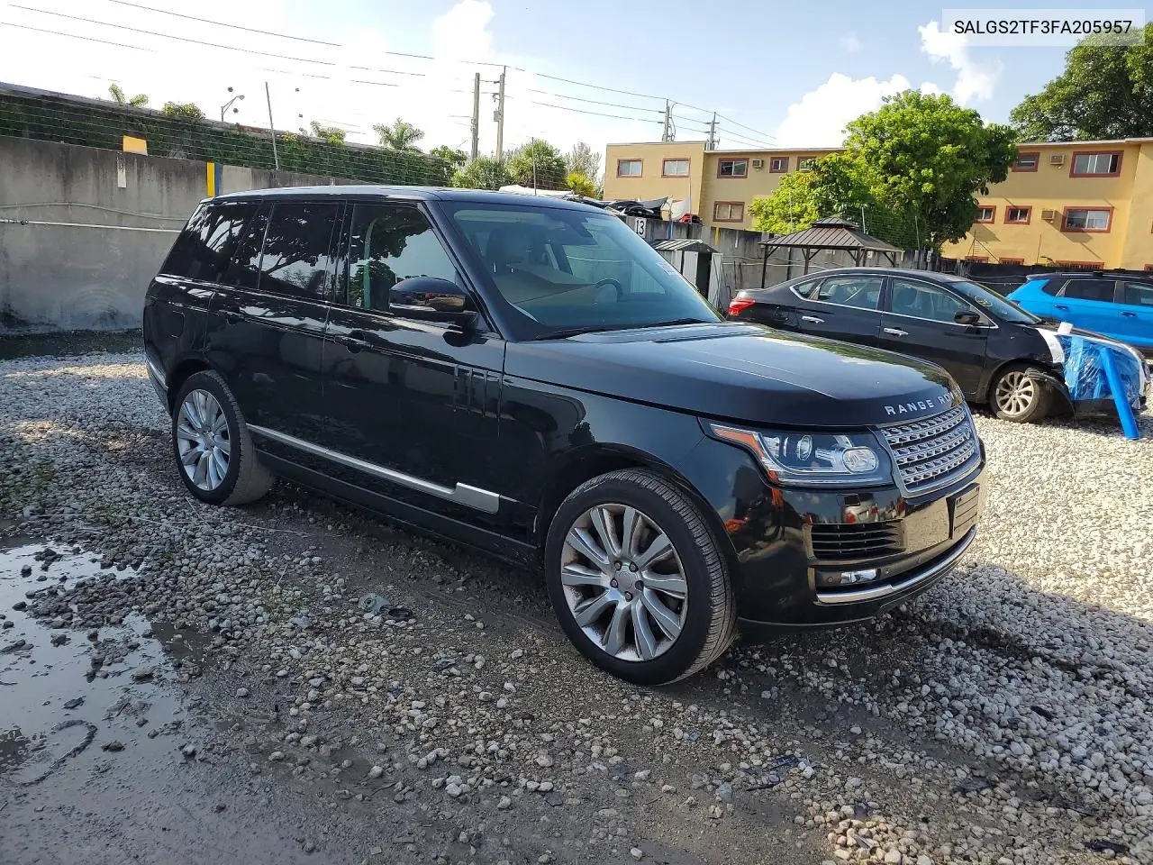 2015 Land Rover Range Rover Supercharged VIN: SALGS2TF3FA205957 Lot: 58280396