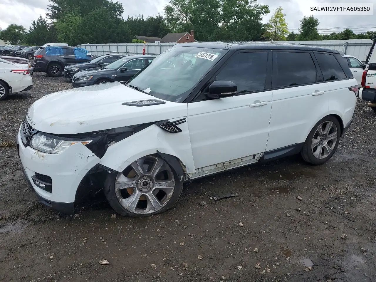 2015 Land Rover Range Rover Sport Hse VIN: SALWR2VF1FA605360 Lot: 58521916