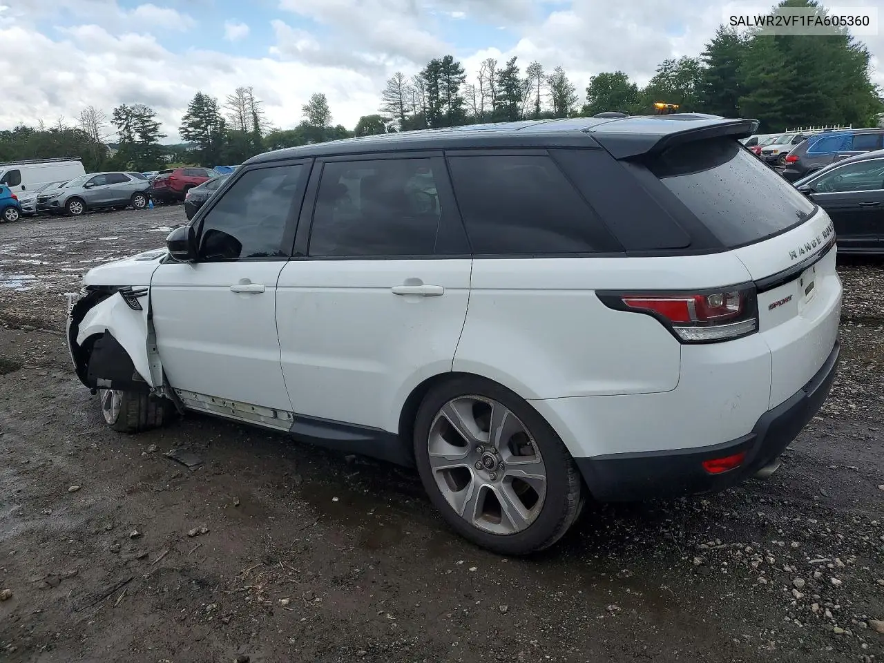 2015 Land Rover Range Rover Sport Hse VIN: SALWR2VF1FA605360 Lot: 58521916
