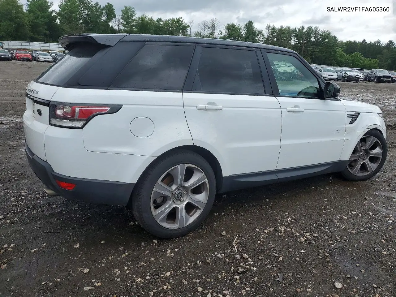 2015 Land Rover Range Rover Sport Hse VIN: SALWR2VF1FA605360 Lot: 58521916