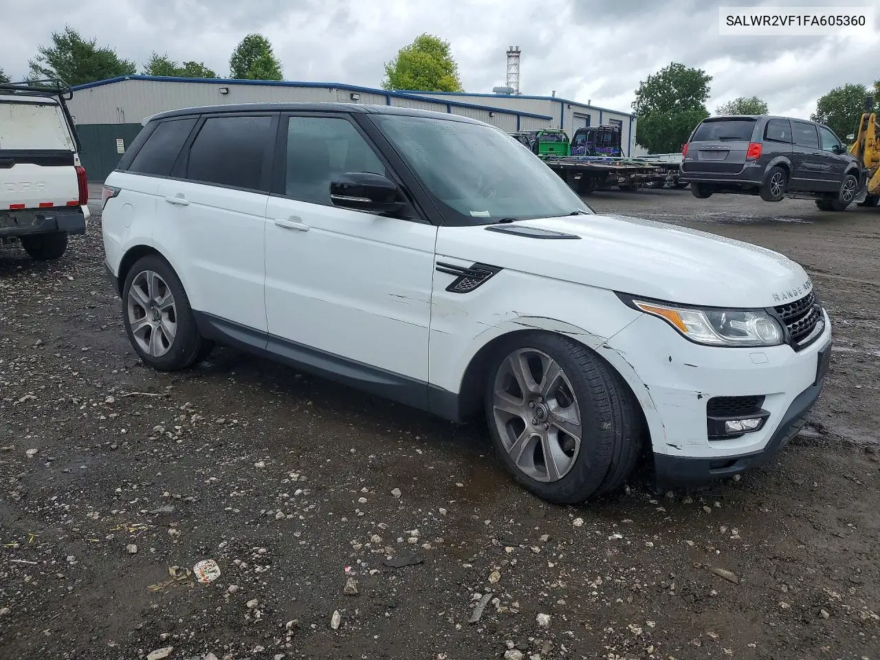2015 Land Rover Range Rover Sport Hse VIN: SALWR2VF1FA605360 Lot: 58521916