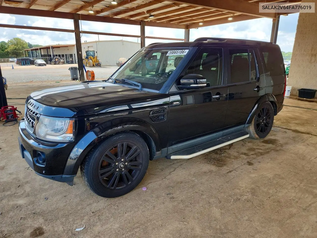 2015 Land Rover Lr4 Hse Luxury VIN: SALAK2V64FA776019 Lot: 59865186