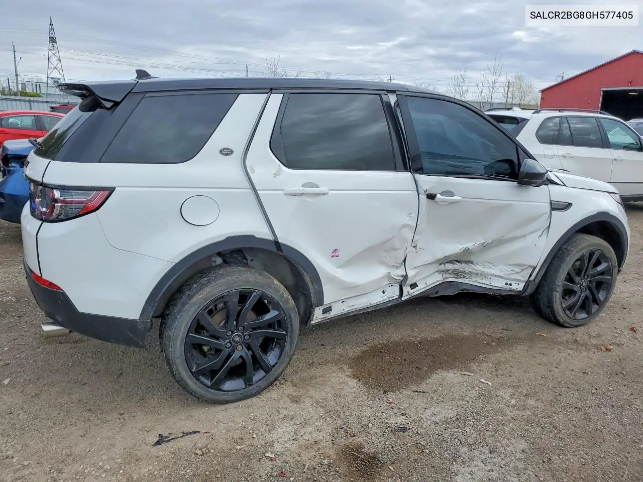 2016 Land Rover Discovery Sport Hse VIN: SALCR2BG8GH577405 Lot: 48880546