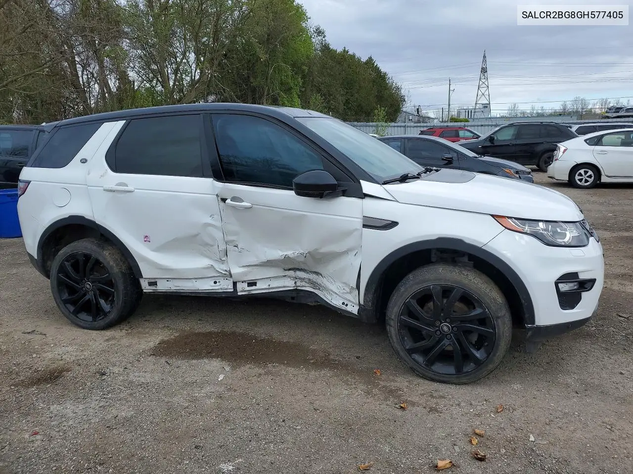 2016 Land Rover Discovery Sport Hse VIN: SALCR2BG8GH577405 Lot: 48880546