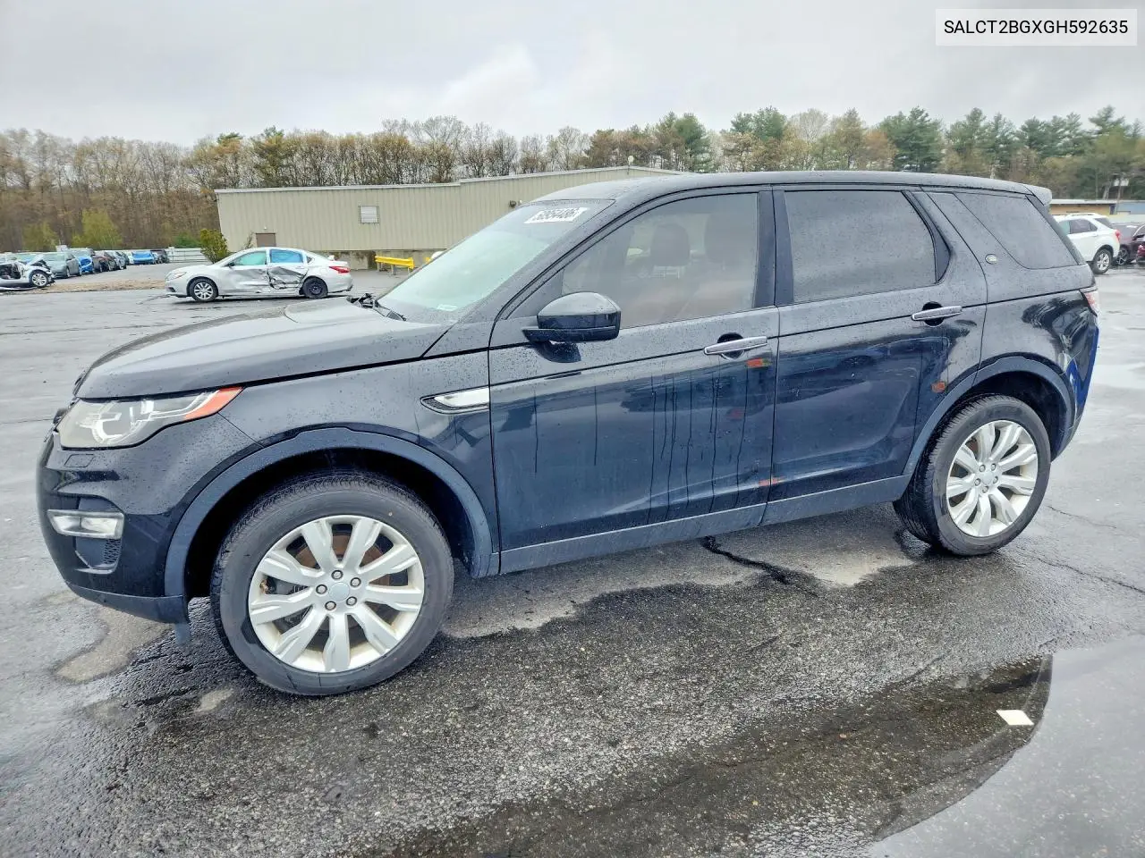 2016 Land Rover Discovery Sport Hse Luxury VIN: SALCT2BGXGH592635 Lot: 50954486