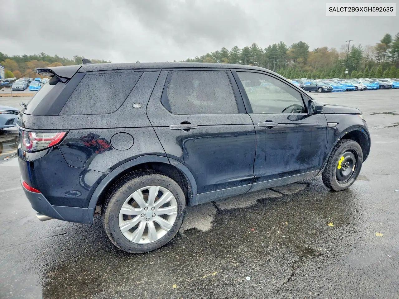 2016 Land Rover Discovery Sport Hse Luxury VIN: SALCT2BGXGH592635 Lot: 50954486