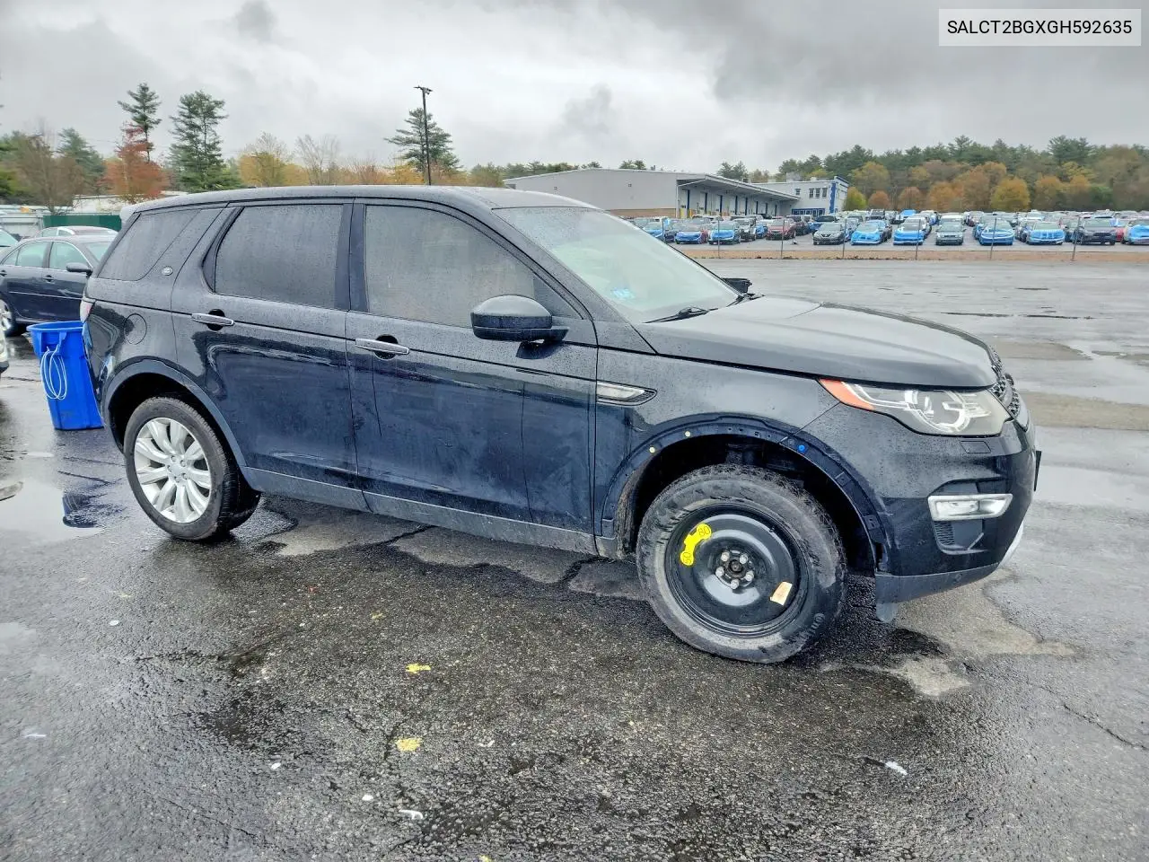 2016 Land Rover Discovery Sport Hse Luxury VIN: SALCT2BGXGH592635 Lot: 50954486