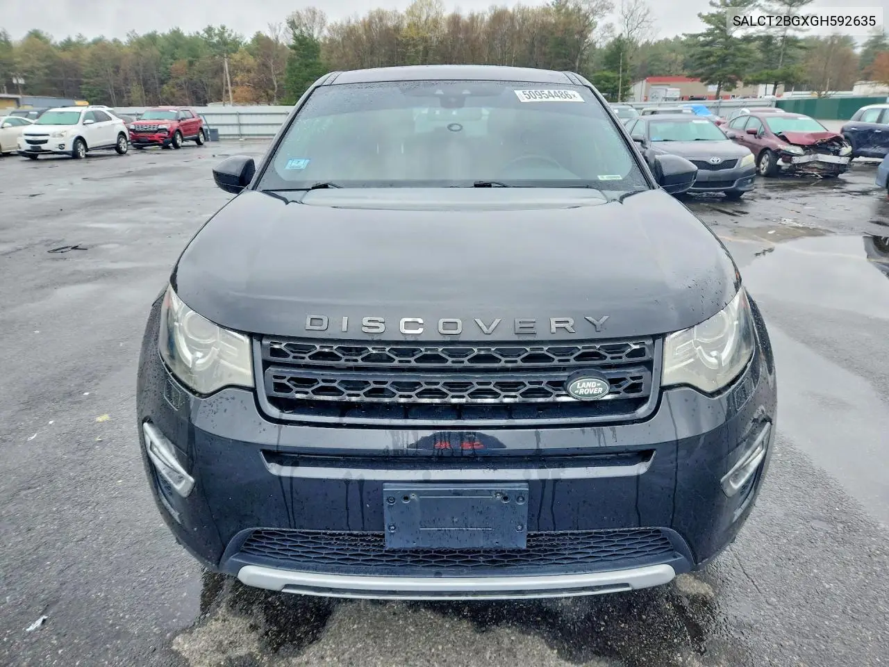 2016 Land Rover Discovery Sport Hse Luxury VIN: SALCT2BGXGH592635 Lot: 50954486