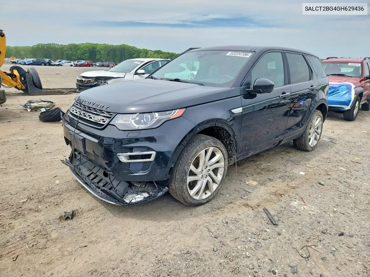 2016 Land Rover Discovery Sport Hse Luxury VIN: SALCT2BG4GH629436 Lot: 52224706