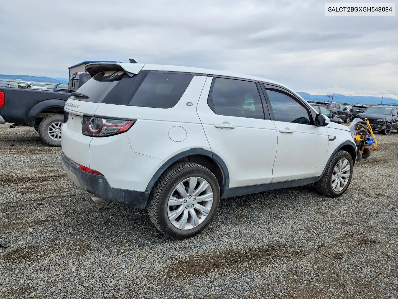 2016 Land Rover Discovery Sport Hse Luxury VIN: SALCT2BGXGH548084 Lot: 54544646