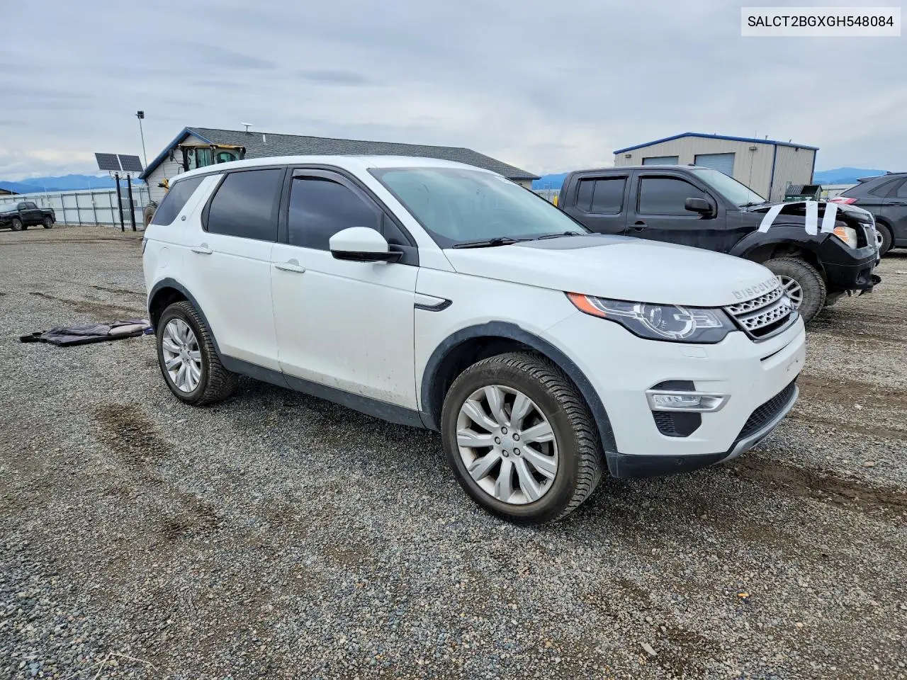 2016 Land Rover Discovery Sport Hse Luxury VIN: SALCT2BGXGH548084 Lot: 54544646