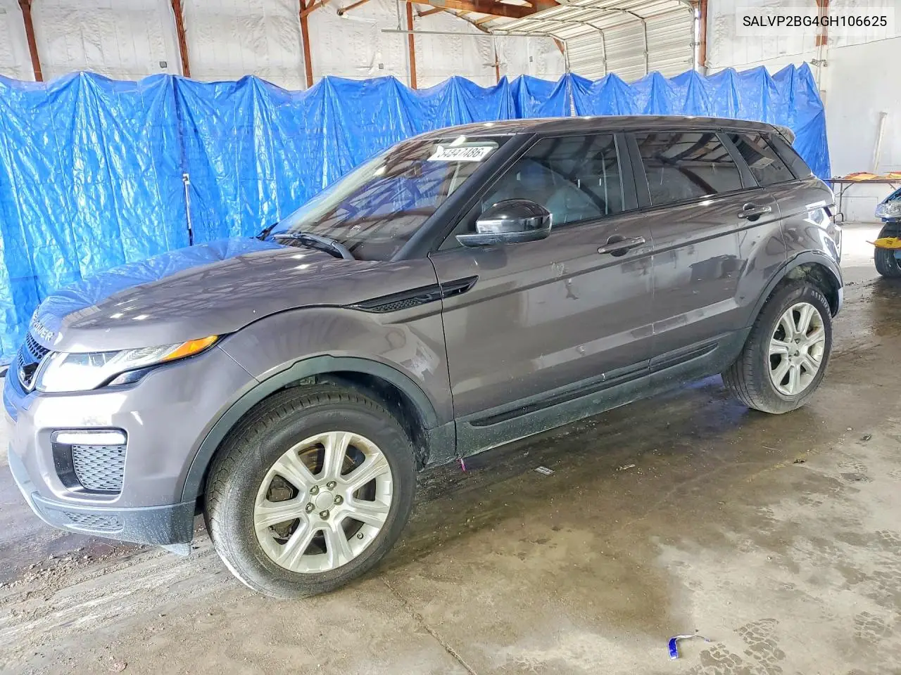 2016 Land Rover Range Rover Evoque Se VIN: SALVP2BG4GH106625 Lot: 54847486