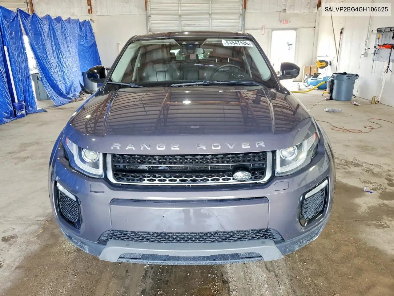 2016 Land Rover Range Rover Evoque Se VIN: SALVP2BG4GH106625 Lot: 54847486
