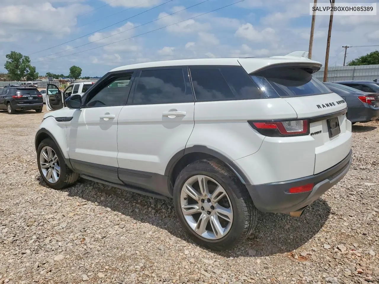 2016 Land Rover Range Rover Evoque Se VIN: SALVP2BGXGH085389 Lot: 54957166