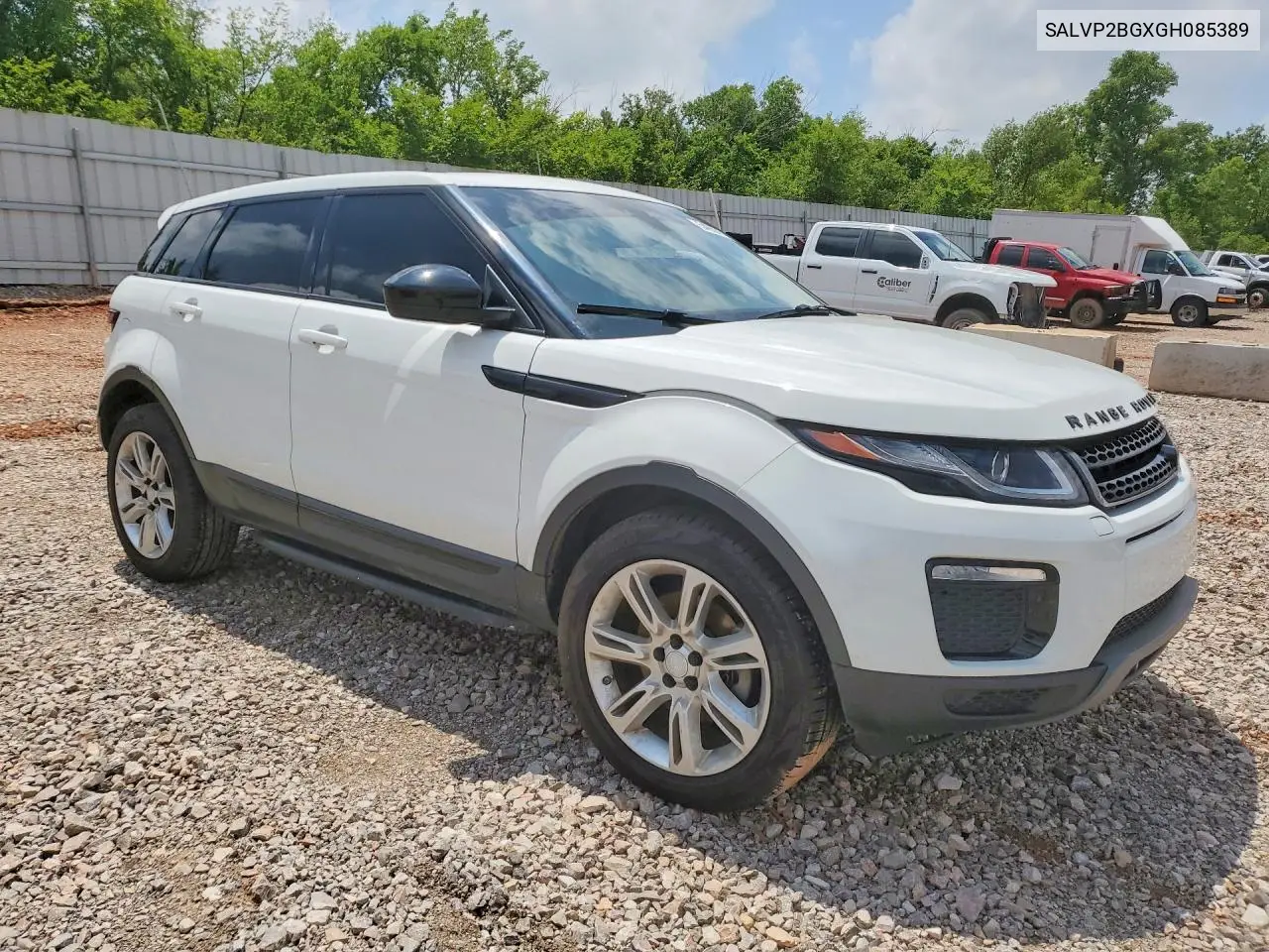 2016 Land Rover Range Rover Evoque Se VIN: SALVP2BGXGH085389 Lot: 54957166