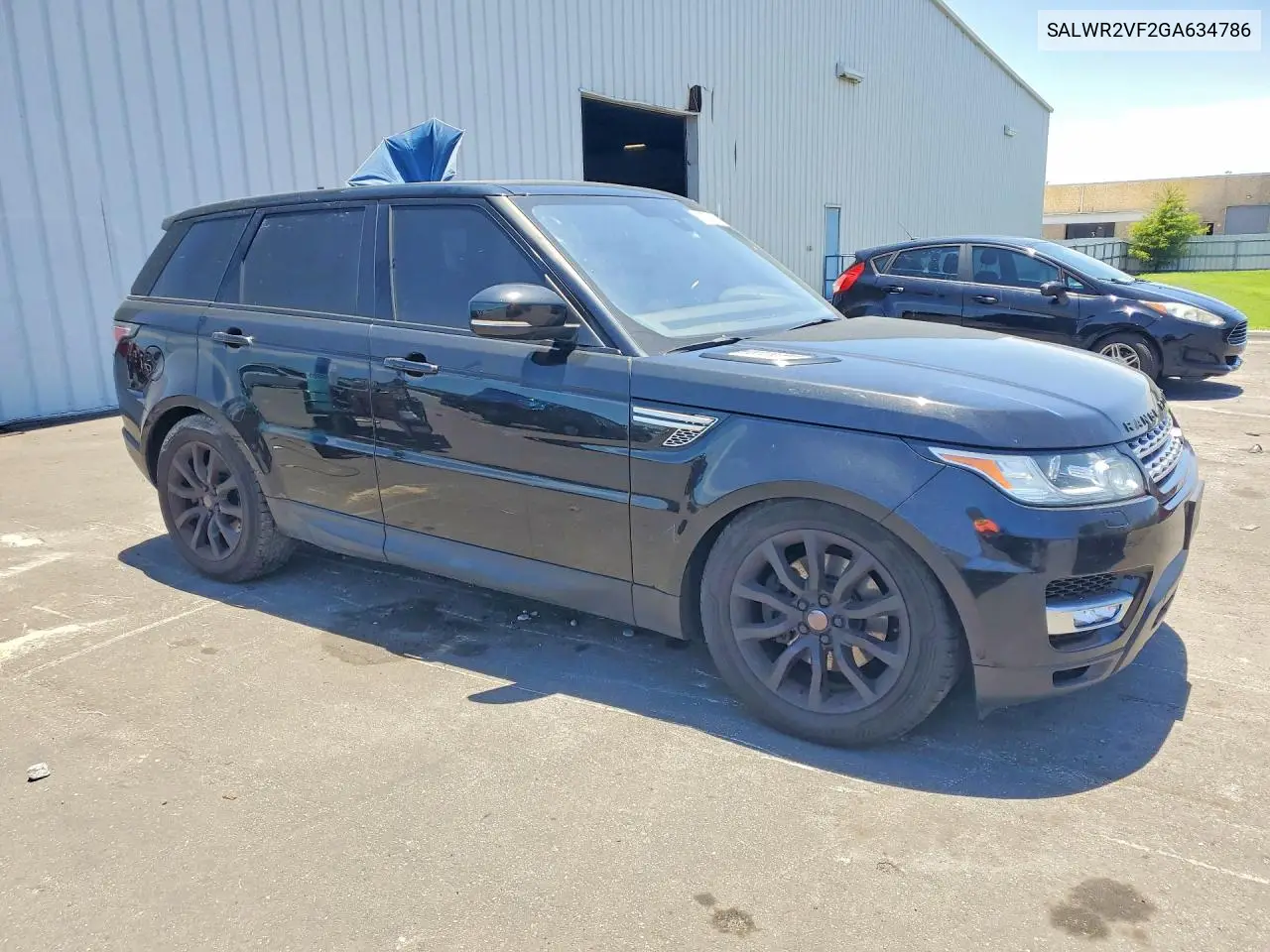 2016 Land Rover Range Rover Sport Hse VIN: SALWR2VF2GA634786 Lot: 55411006