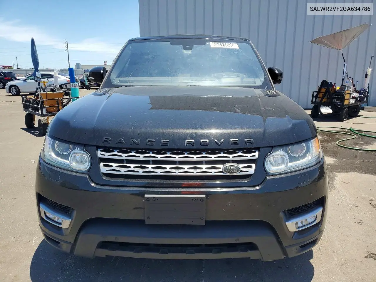 2016 Land Rover Range Rover Sport Hse VIN: SALWR2VF2GA634786 Lot: 55411006
