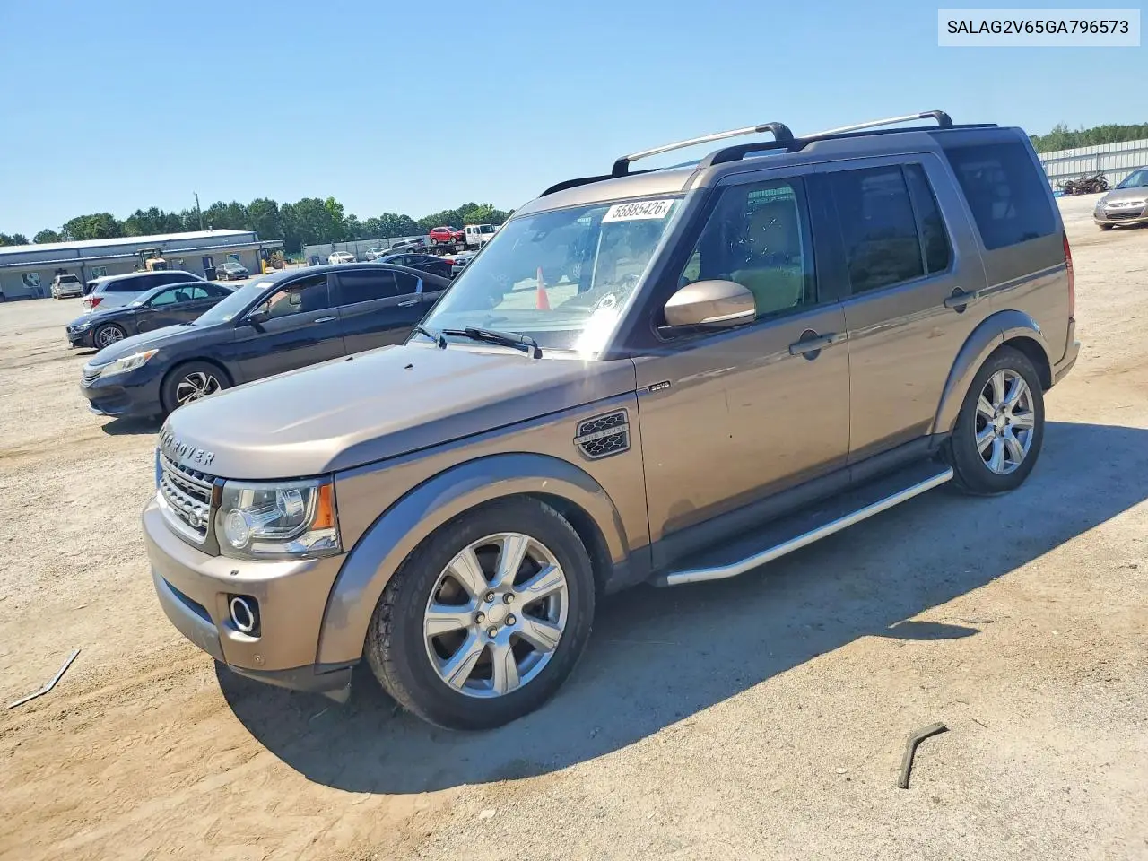 2016 Land Rover Lr4 Hse VIN: SALAG2V65GA796573 Lot: 55885426
