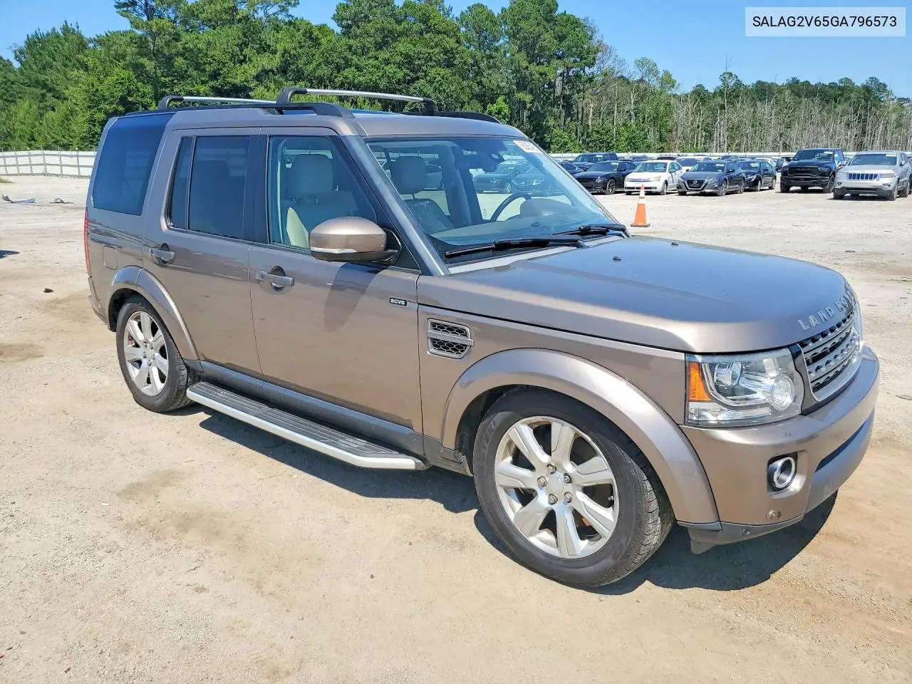 2016 Land Rover Lr4 Hse VIN: SALAG2V65GA796573 Lot: 55885426