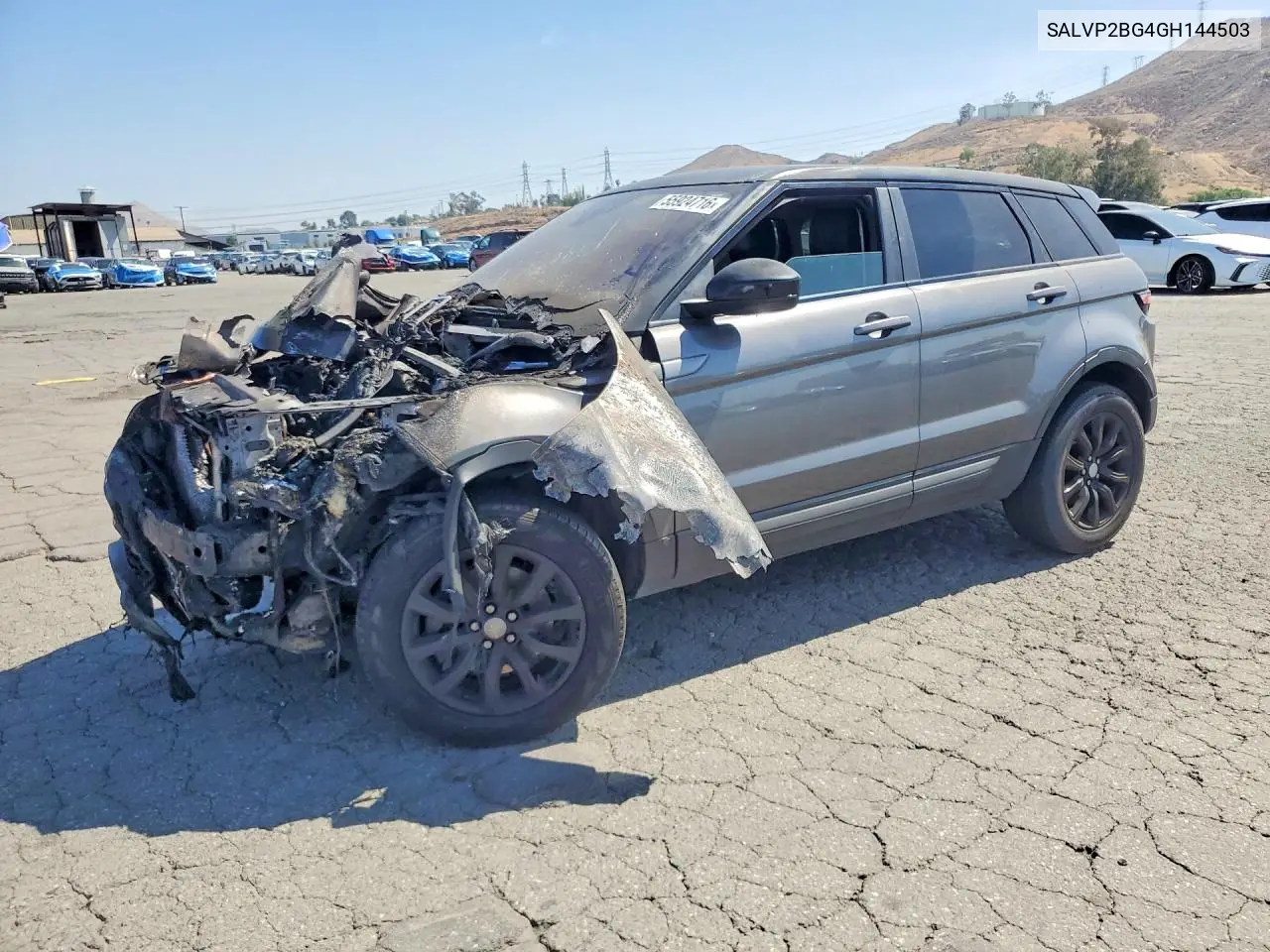 2016 Land Rover Range Rover Evoque Se VIN: SALVP2BG4GH144503 Lot: 55924716