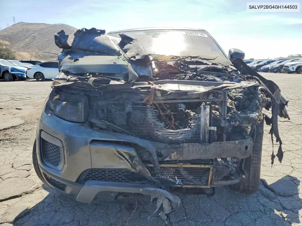2016 Land Rover Range Rover Evoque Se VIN: SALVP2BG4GH144503 Lot: 55924716
