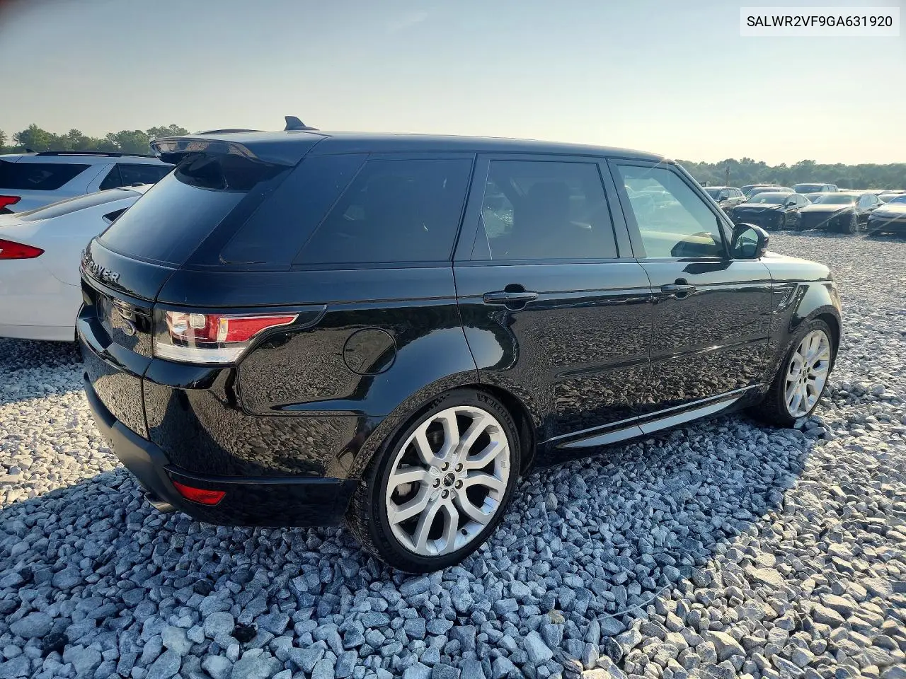 2016 Land Rover Range Rover Sport Hse VIN: SALWR2VF9GA631920 Lot: 56293636