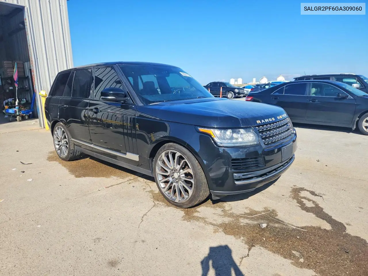 2016 Land Rover Range Rover VIN: SALGR2PF6GA309060 Lot: 56321726