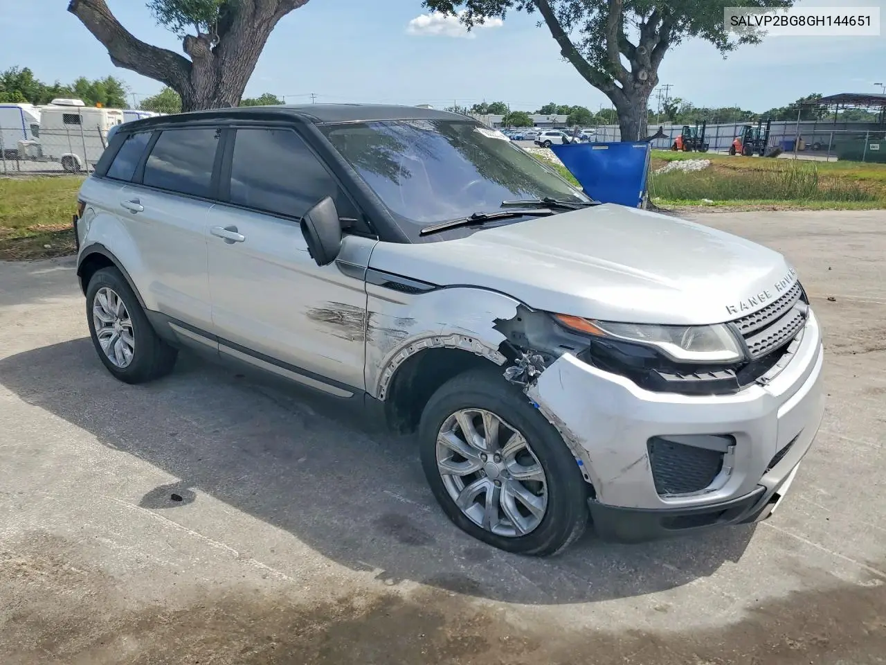 2016 Land Rover Range Rover Evoque Se VIN: SALVP2BG8GH144651 Lot: 56322036