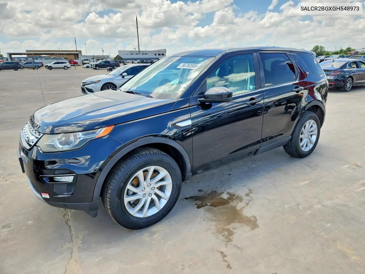 2016 Land Rover Discovery Sport Hse VIN: SALCR2BGXGH548973 Lot: 56782006