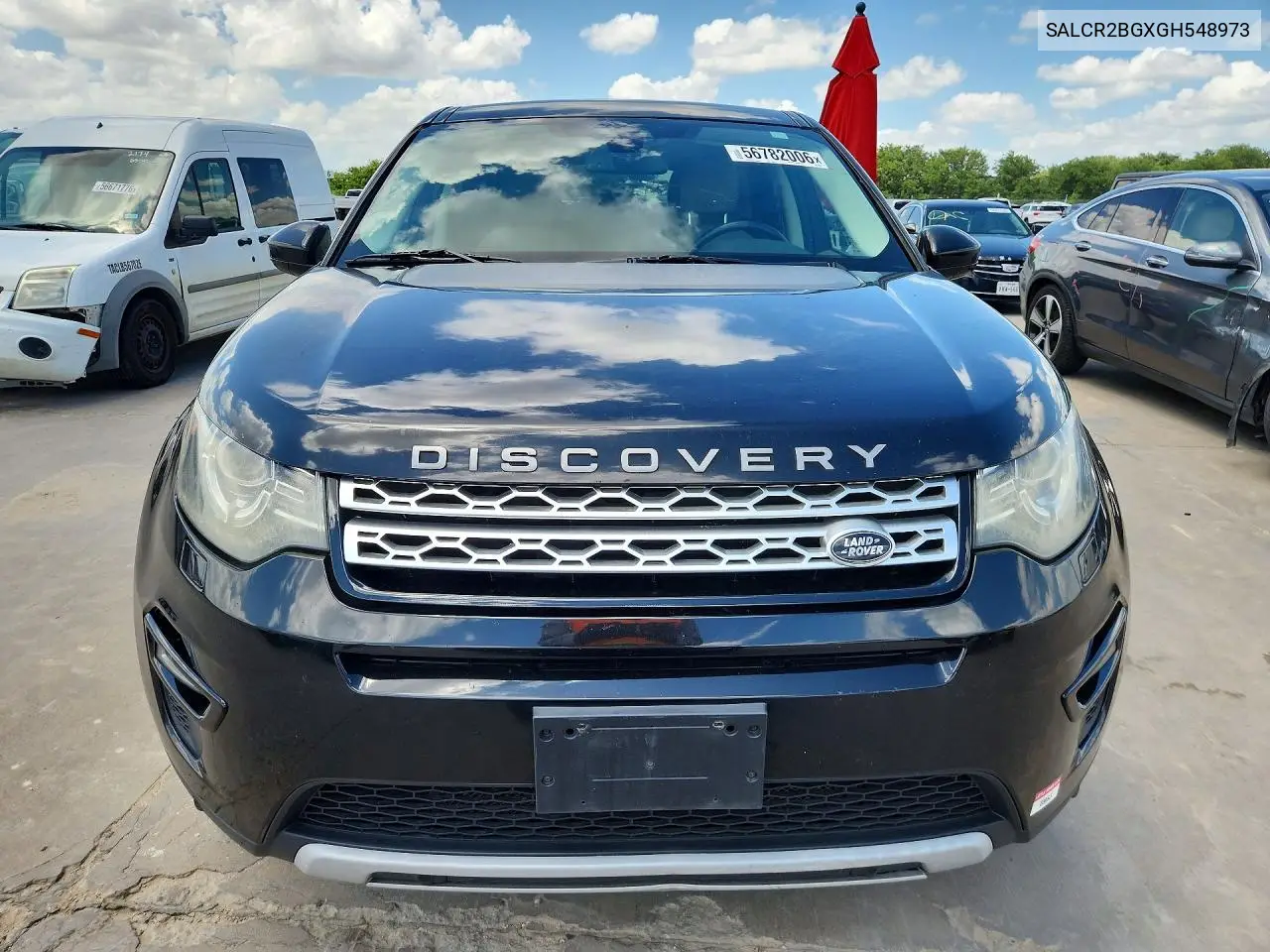 2016 Land Rover Discovery Sport Hse VIN: SALCR2BGXGH548973 Lot: 56782006