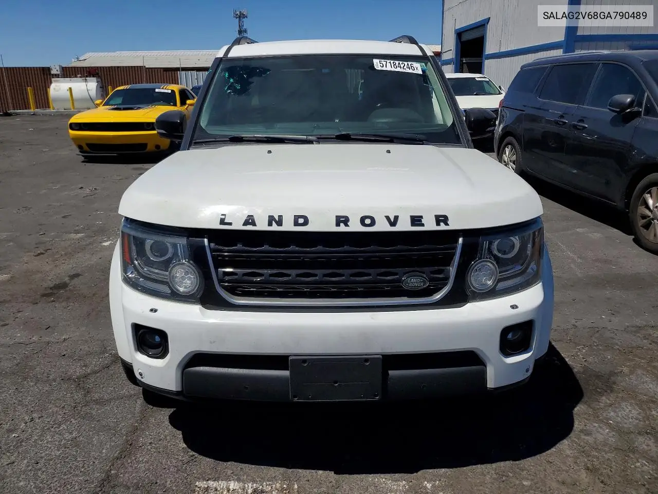 2016 Land Rover Lr4 Hse VIN: SALAG2V68GA790489 Lot: 57184246