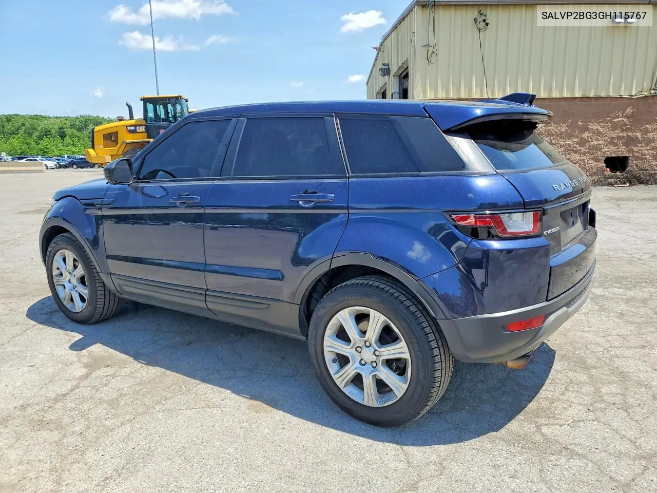 2016 Land Rover Range Rover Evoque Se VIN: SALVP2BG3GH115767 Lot: 57184836