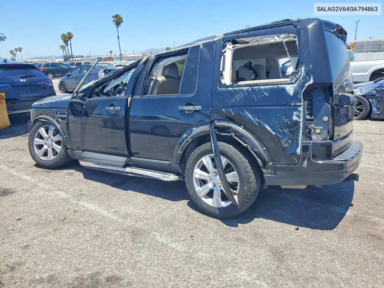2016 Land Rover Lr4 Hse VIN: SALAG2V64GA794863 Lot: 57259486