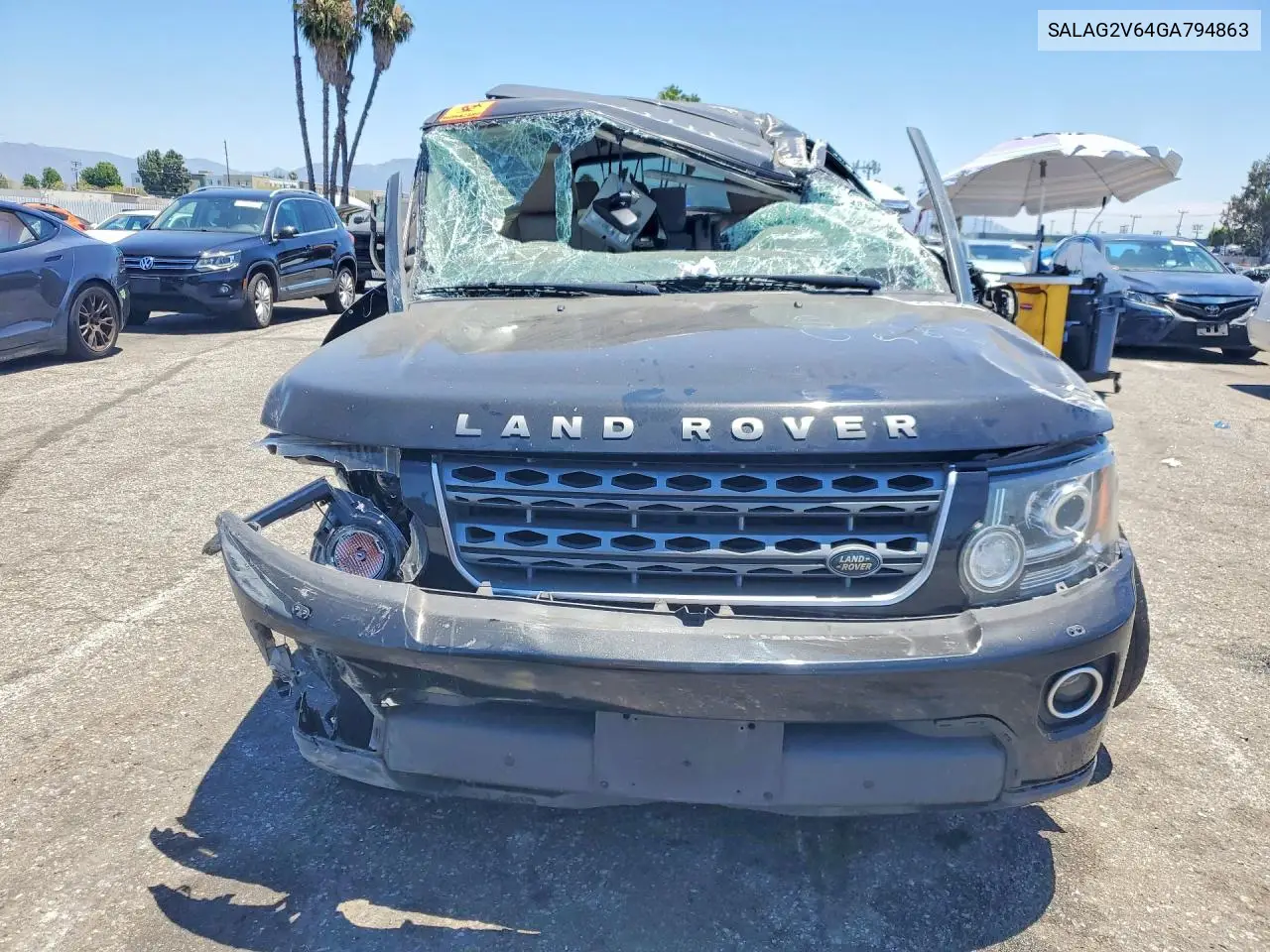 2016 Land Rover Lr4 Hse VIN: SALAG2V64GA794863 Lot: 57259486