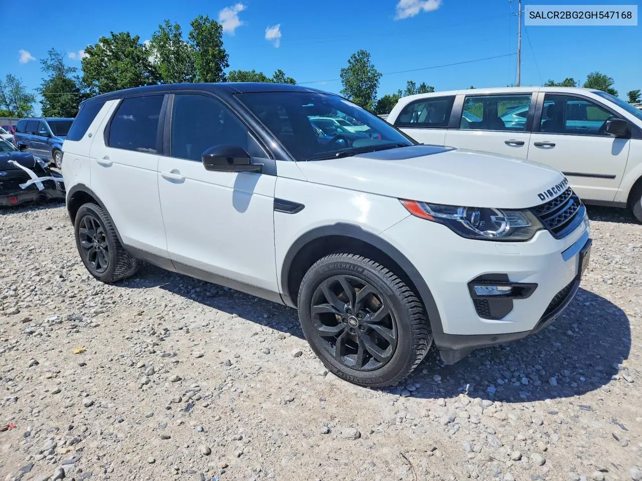 2016 Land Rover Discovery Sport Hse VIN: SALCR2BG2GH547168 Lot: 57337936