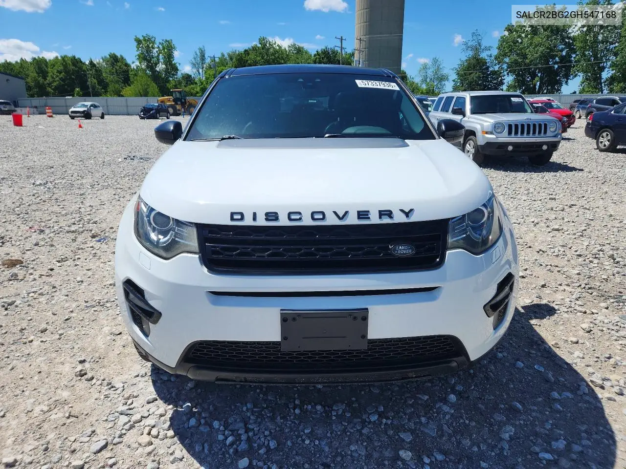 2016 Land Rover Discovery Sport Hse VIN: SALCR2BG2GH547168 Lot: 57337936