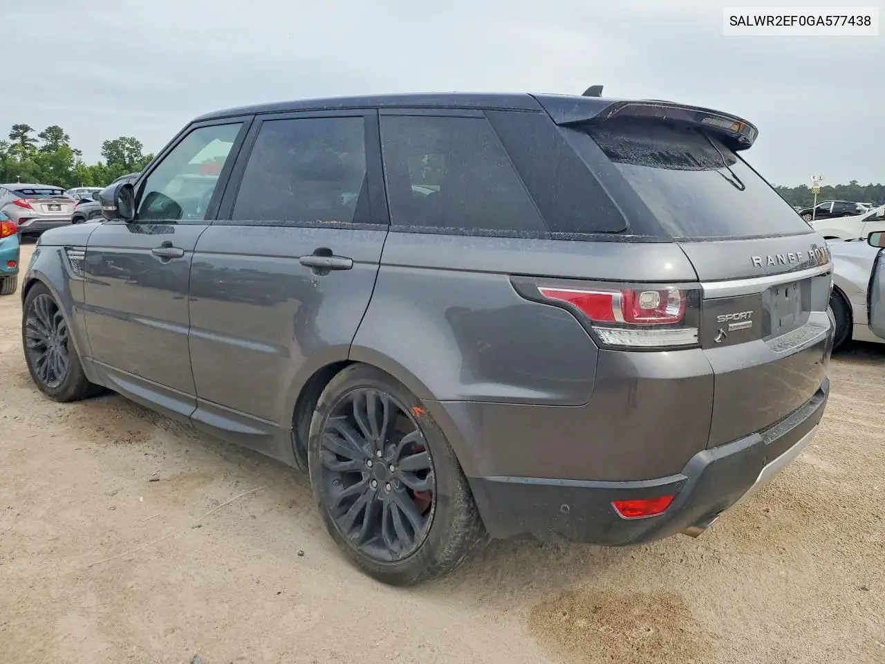 2016 Land Rover Range Rover Sport Supercharged VIN: SALWR2EF0GA577438 Lot: 58232896
