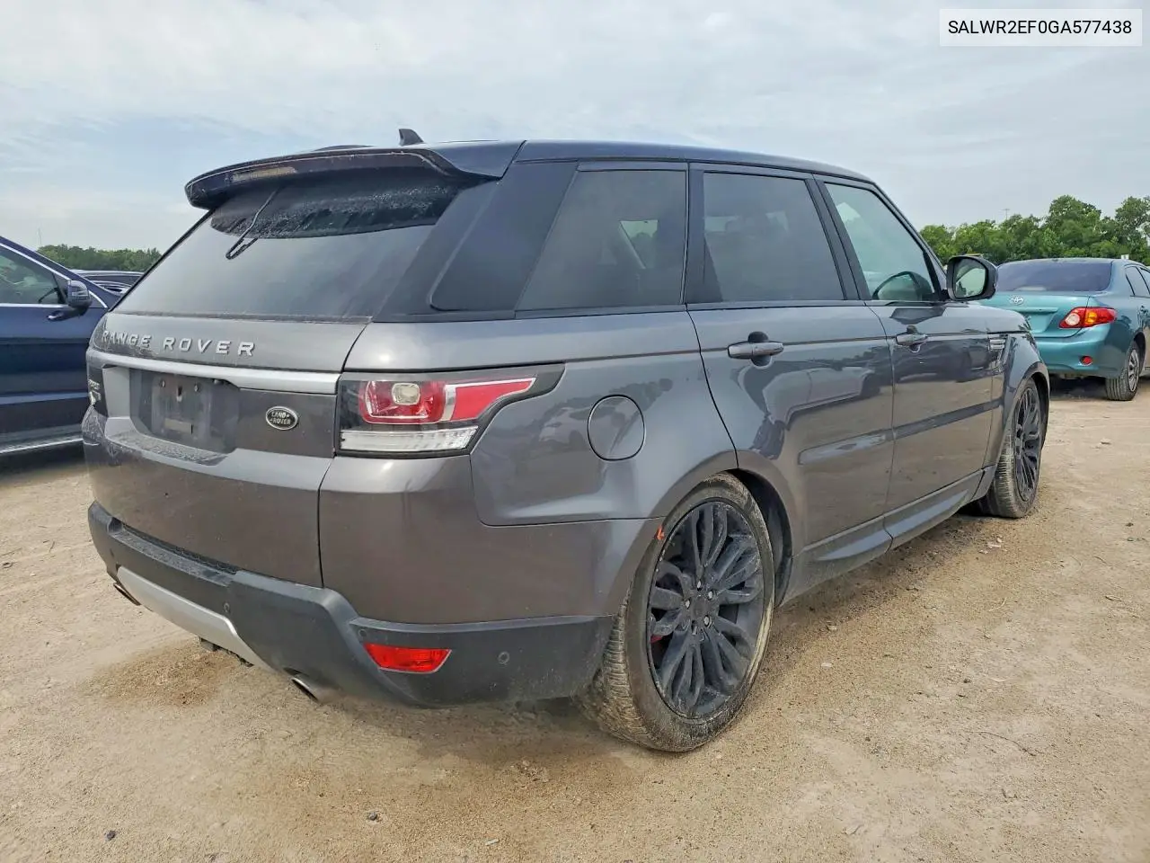 2016 Land Rover Range Rover Sport Supercharged VIN: SALWR2EF0GA577438 Lot: 58232896