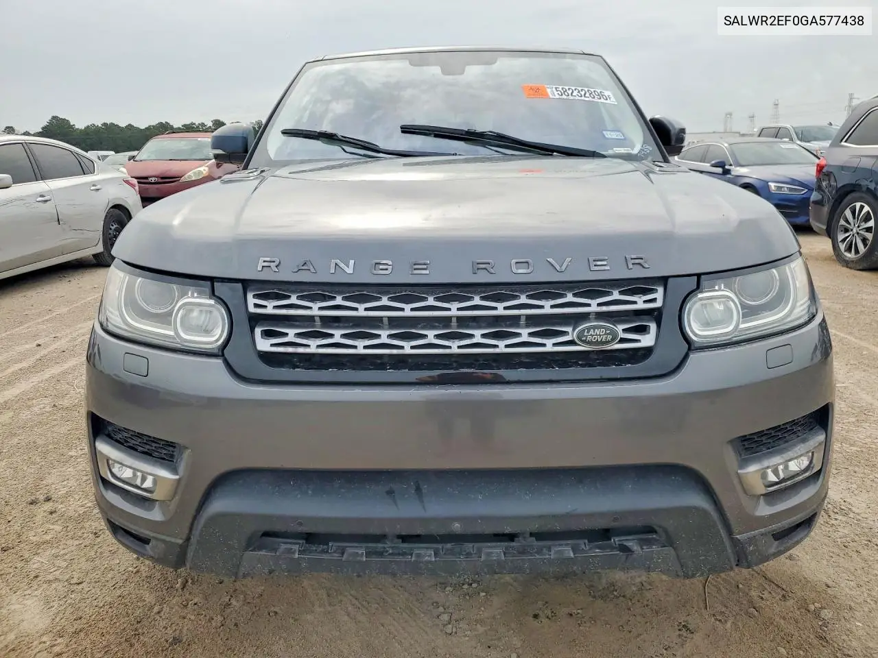 2016 Land Rover Range Rover Sport Supercharged VIN: SALWR2EF0GA577438 Lot: 58232896