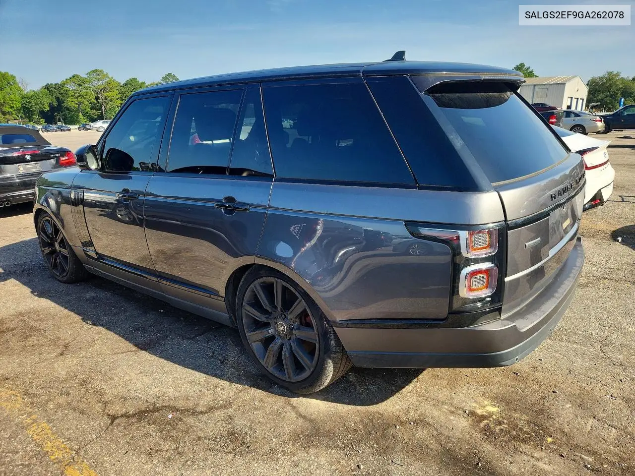 2016 Land Rover Range Rover Supercharged VIN: SALGS2EF9GA262078 Lot: 58387966